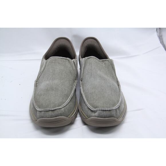 Skechers Expected Avillo Shoes Men's Size 12 Brown Relaxed Fit Slip-On - Picture 3 of 10
